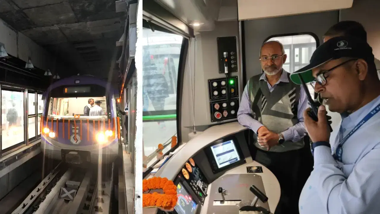 Kolkata Metro: ‘অভিশপ্ত’ বউবাজারে হয়ে গেল ট্রায়াল রান, Howrah-Sector V মেট্রো চালু এবার শুধু সময়ের অপেক্ষা?