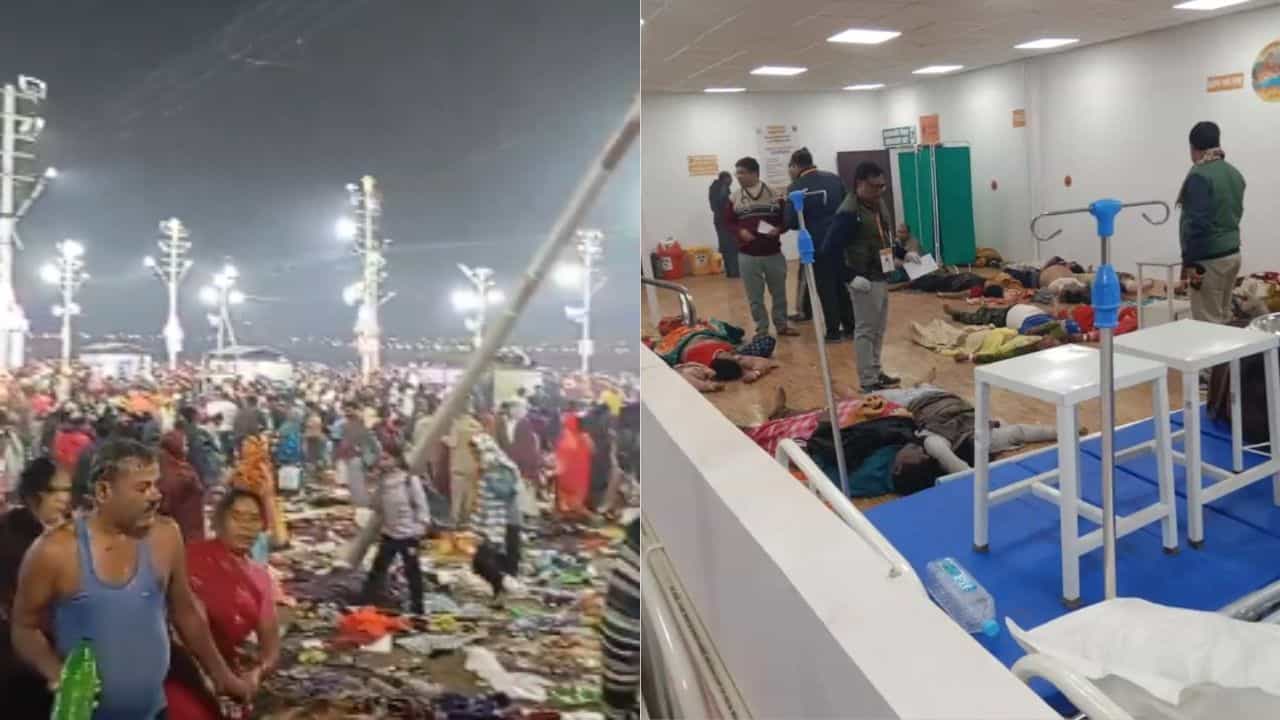 মহাকুম্ভে মহাবিপত্তি, মৌনি অমাবস্যায় অমৃত স্নান করতে গিয়ে পদপিষ্ট হওয়ার জোগাড়, আহত বহু মহাকুম্ভে মহাবিপত্তি, মৌনি অমাবস্যায় অমৃত স্নান করতে গিয়ে পদপিষ্ট হওয়ার জোগাড়, আহত বহু