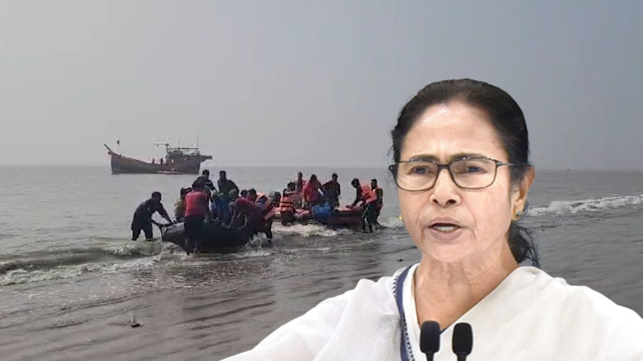 Mamata Banerjee: 'বাংলাদেশে ওদের মোটা লাঠি দিয়ে মেরেছে, ওরা খুঁড়িয়ে হাঁটছে', সাগরে মৎস্যজীবীদের সঙ্গে দেখা করলেন মমতা Mamata Banerjee: 'বাংলাদেশে ওদের মোটা লাঠি দিয়ে মেরেছে, ওরা খুঁড়িয়ে হাঁটছে', সাগরে মৎস্যজীবীদের সঙ্গে দেখা করলেন মমতা