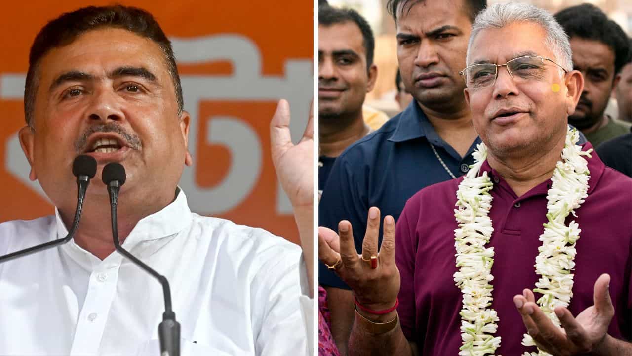 Dilip Ghosh: 'পিসির গোঁফ বেরোক, তারপর দেখব পিসা বলব কি না', শুভেন্দুর কথা শুনে বললেন দিলীপ ঘোষ Dilip Ghosh: 'পিসির গোঁফ বেরোক, তারপর দেখব পিসা বলব কি না', শুভেন্দুর কথা শুনে বললেন দিলীপ ঘোষ