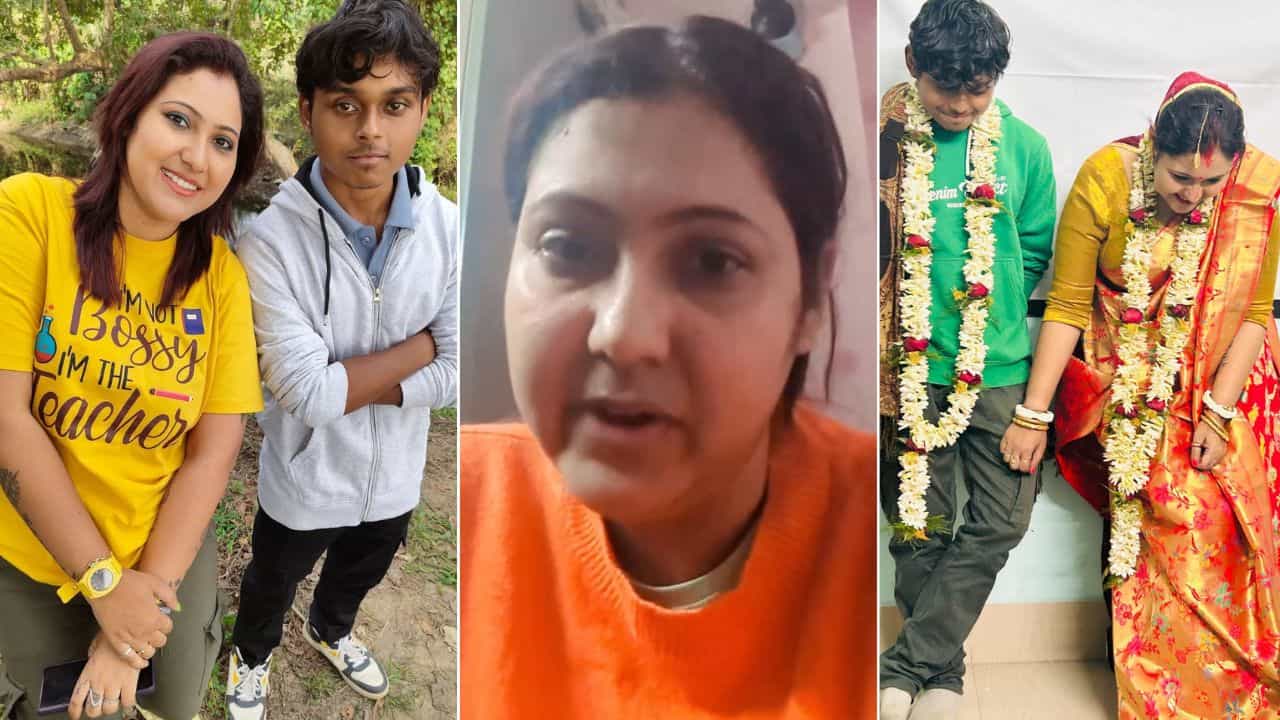 MAKAUT: 'আমাকে সাপোর্ট করুন...', ক্লাসরুমে ছাত্রের হাতে সিঁদুর পরার পর ব্যক্তিগত জীবন নিয়ে মুখ খুললেন অধ্যাপিকা MAKAUT: 'আমাকে সাপোর্ট করুন...', ক্লাসরুমে ছাত্রের হাতে সিঁদুর পরার পর ব্যক্তিগত জীবন নিয়ে মুখ খুললেন অধ্যাপিকা