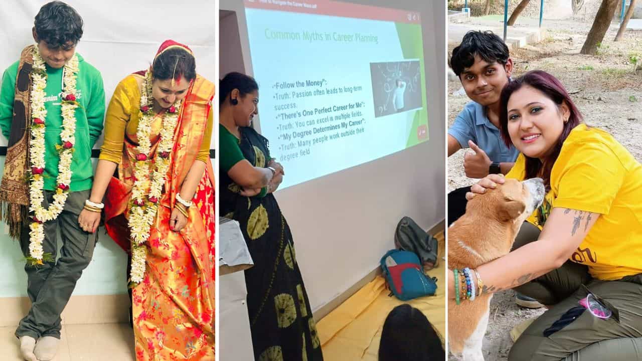 MAKAUT: ১৩ টা বই লিখেছেন, ঝুলিতে একাধিক ডিগ্রি, ১৪টা রিসার্চ পেপার! ছাত্রকে বিয়ের ভাইরাল ভিডিয়োর অধ্যাপিকার অতীত তাক লাগাবে MAKAUT: ১৩ টা বই লিখেছেন, ঝুলিতে একাধিক ডিগ্রি, ১৪টা রিসার্চ পেপার! ছাত্রকে বিয়ের ভাইরাল ভিডিয়োর অধ্যাপিকার অতীত তাক লাগাবে