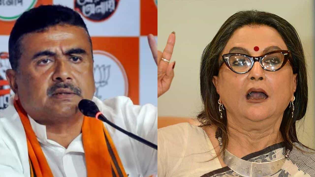 Suvendu on Aparna Sen: ‘আগে বুদ্ধিজীবী ছিলেন, এখন ভাতাজীবী’, অপর্ণা সেনকে তুলোধনা শুভেন্দুর Suvendu on Aparna Sen: ‘আগে বুদ্ধিজীবী ছিলেন, এখন ভাতাজীবী’, অপর্ণা সেনকে তুলোধনা শুভেন্দুর