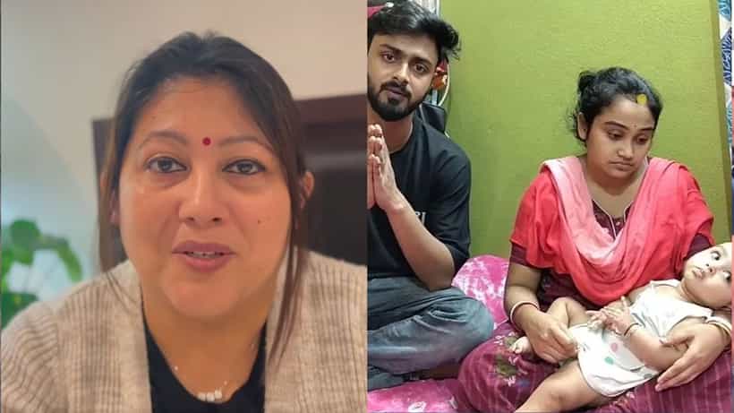 হাতজোড় করে অনুরোধ করছি, অস্মিকার জন্য অর্থ সাহায্য চাইলেন এবার প্রবাসে ঘরকন্নার মহুয়া