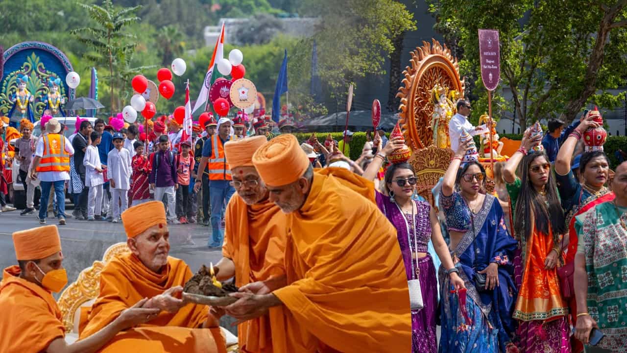 BAPS Mandir: জোহানেসবার্গে BAPS মন্দিরের উদ্বোধন, মেতে উঠলেন প্রবাসীরা BAPS Mandir: জোহানেসবার্গে BAPS মন্দিরের উদ্বোধন, মেতে উঠলেন প্রবাসীরা