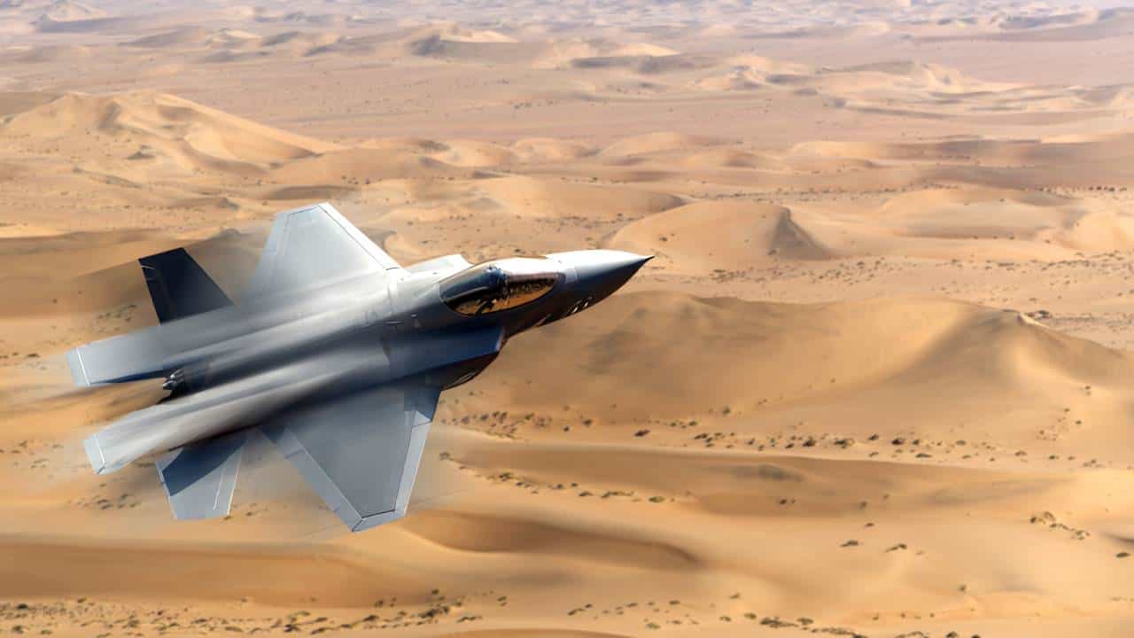 F-35 Fighter Jet: ঈগলের মতো চোখ, মেঘনাদের মতো আড়ালে থেকে গুঁড়িয়ে দিতে পারে শত্রু ঘাঁটি, আর কী কী মারণ ক্ষমতা রয়েছে ভারতের নতুন বন্ধু F-35 এর F-35 Fighter Jet: ঈগলের মতো চোখ, মেঘনাদের মতো আড়ালে থেকে গুঁড়িয়ে দিতে পারে শত্রু ঘাঁটি, আর কী কী মারণ ক্ষমতা রয়েছে ভারতের নতুন বন্ধু F-35 এর