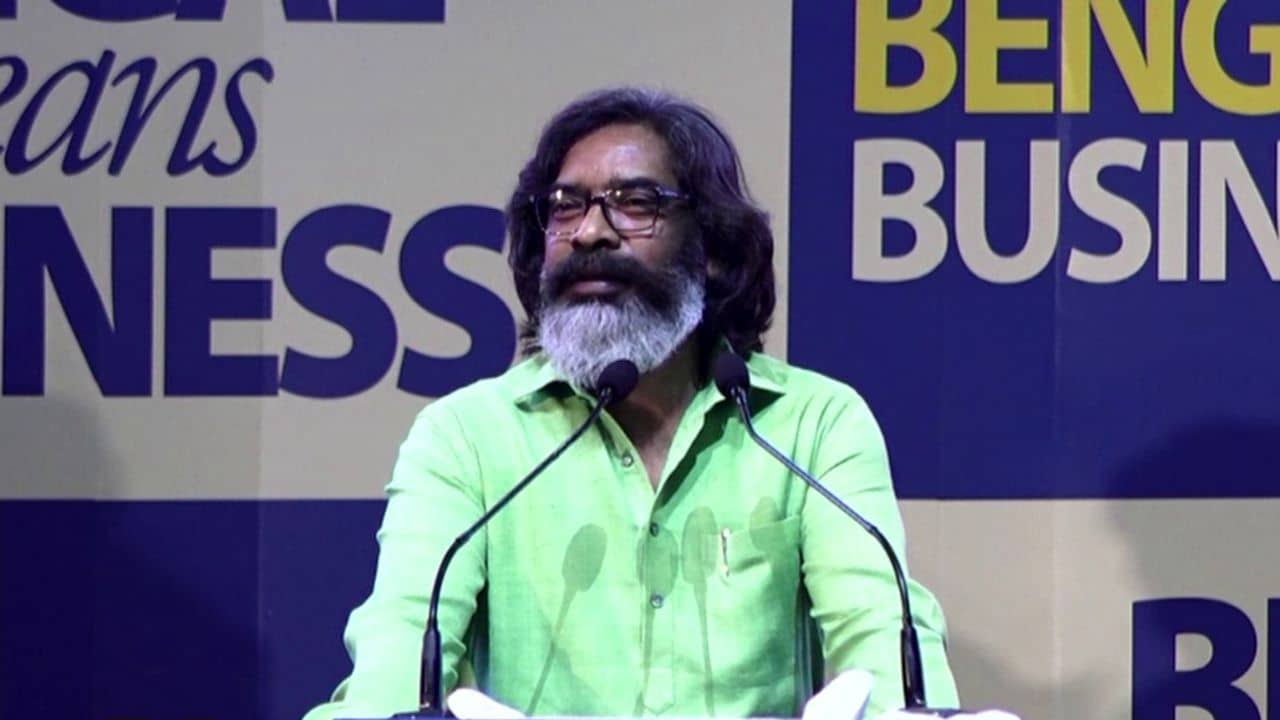 বিনিয়োগ টানতে BGBS 2025-এর মঞ্চে ঝাড়খণ্ডের বিজ্ঞাপন হেমন্ত সোরেনের