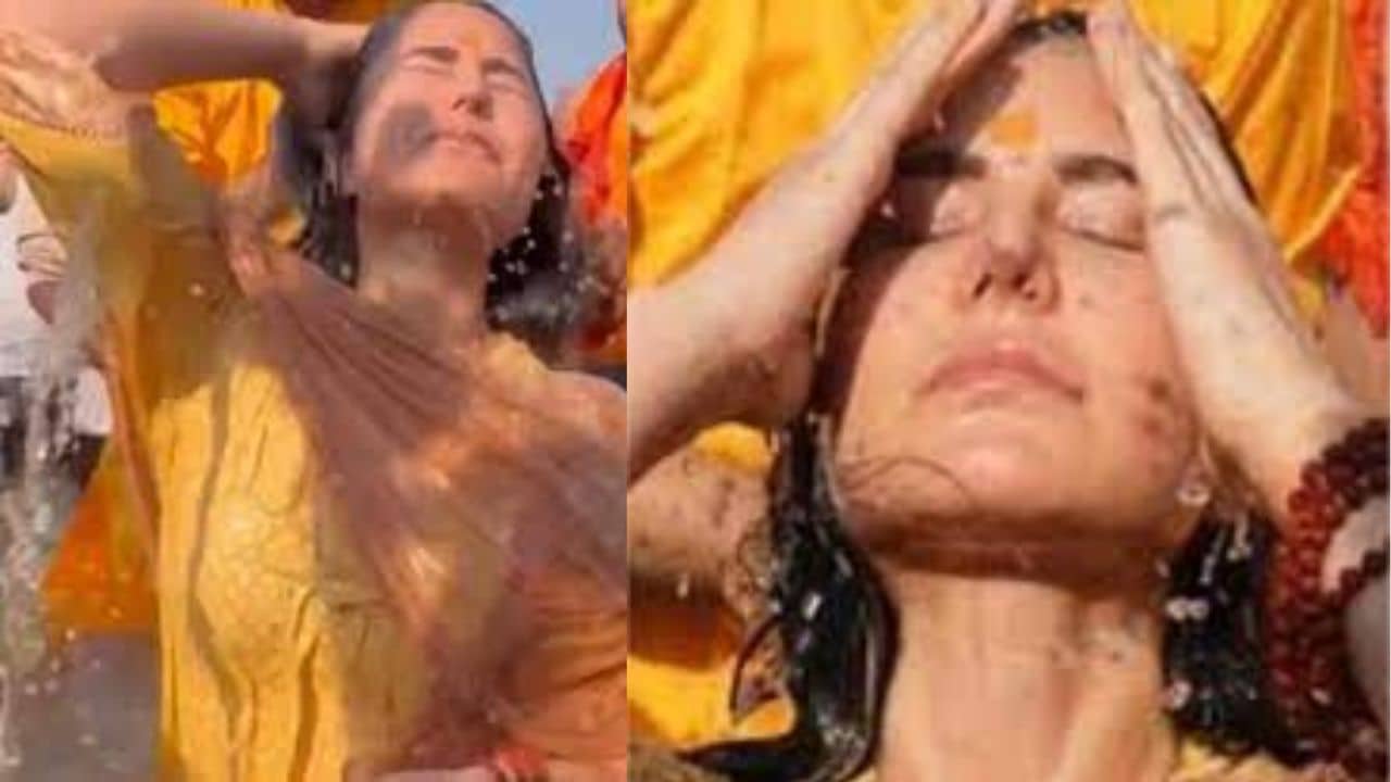 চোখের সামনে ক্যাটরিনার ভেজা শরীর, একটিবার ছুঁয়ে দেখার আশায় ধেয়ে এল ভিড়! তারপর হঠাৎ...