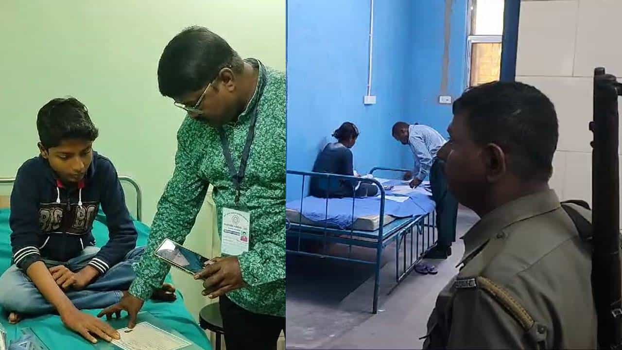 Madhyamik Exam: কেউ খেল সাপের কামড়, কারও পেটে ব্যথা, কেউ ভুলল অ্যাডমিট কার্ড! পুলিশের তৎপরতাতেই ‘মিস’ হল না মাধ্যমিক Madhyamik Exam: কেউ খেল সাপের কামড়, কারও পেটে ব্যথা, কেউ ভুলল অ্যাডমিট কার্ড! পুলিশের তৎপরতাতেই ‘মিস’ হল না মাধ্যমিক