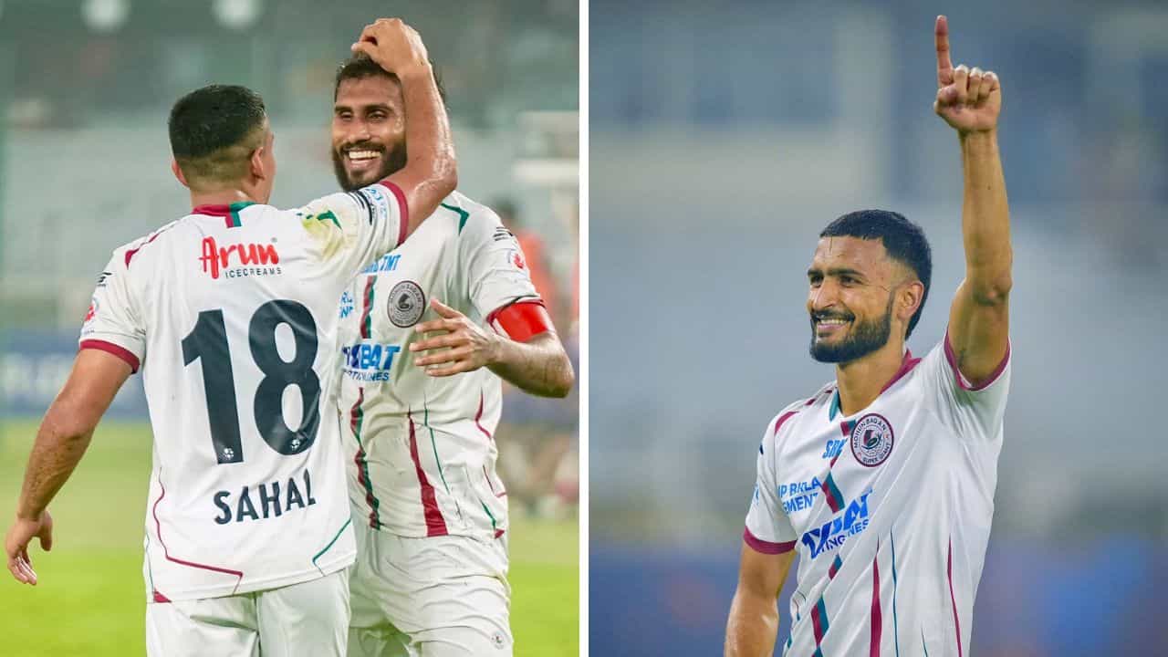 ISL 2024-25, Kolkata Derby: প্রথমার্ধেই তিন গোল, মিনি ডার্বিতে বড় জয় মোহনবাগানের ISL 2024-25, Kolkata Derby: প্রথমার্ধেই তিন গোল, মিনি ডার্বিতে বড় জয় মোহনবাগানের