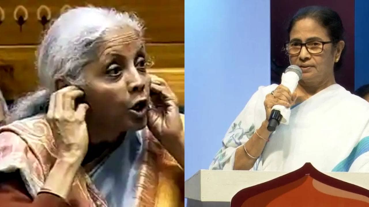 Nirmala Sitharaman: ‘২৪ শতাংশ থেকে ৩.৫ শতাংশে নেমে এসেছে বাংলার শিল্প’, মমতার বাজেট পেশের আগে খোঁচা নির্মলার