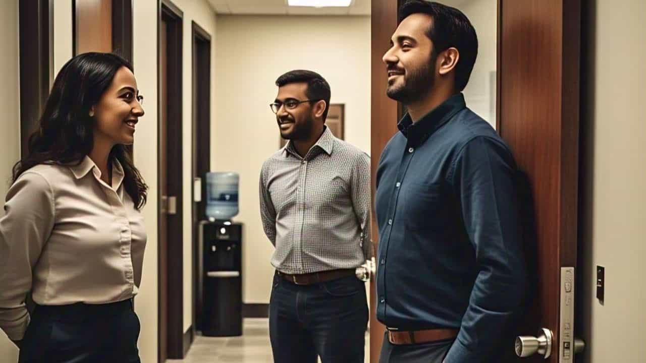 লেট করে আসার শাস্তি! ঘণ্টার পর ঘণ্টা অফিসের বাইরেই দাঁড় করিয়ে রাখলেন CEO লেট করে আসার শাস্তি! ঘণ্টার পর ঘণ্টা অফিসের বাইরেই দাঁড় করিয়ে রাখলেন CEO
