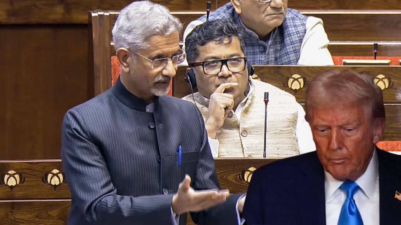 Parliament: শিকল পরিয়ে দেশে ফেরানো, ট্রাম্পের কাজ কারবার দেখে সংসদে মুখ খুললেন বিদেশমন্ত্রী