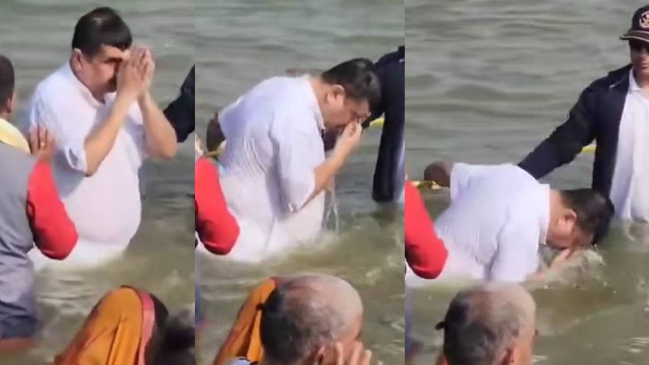 Suvendu Adhikari: সকালেই উড়ে গেলেন চাটার্ড প্লেনে, মহাকুম্ভে স্নান করেই যোগী-মোদীর ভূয়সী প্রশংসা শুভেন্দুর