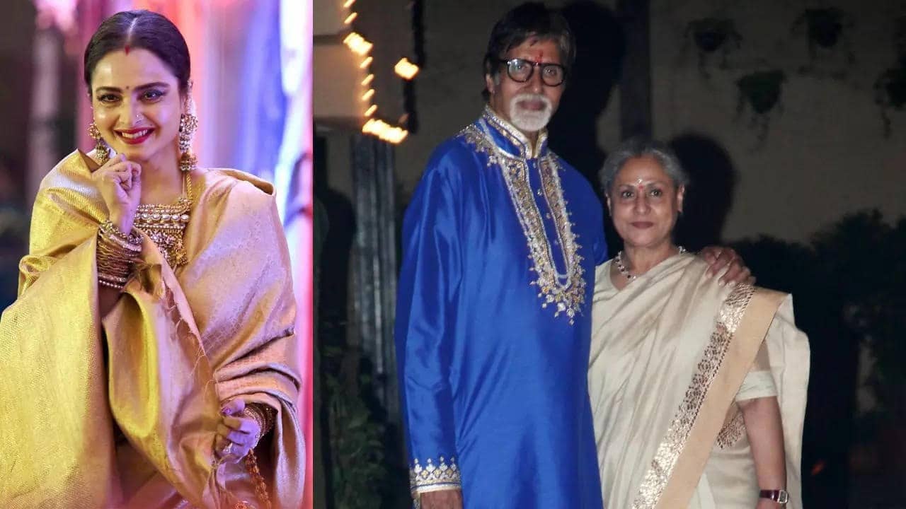 এই সম্পর্ক কেউ ছিনিয়ে নিতে পারবেই না, জয়ার প্রসঙ্গ উঠতেই কী বললেন রেখা?
