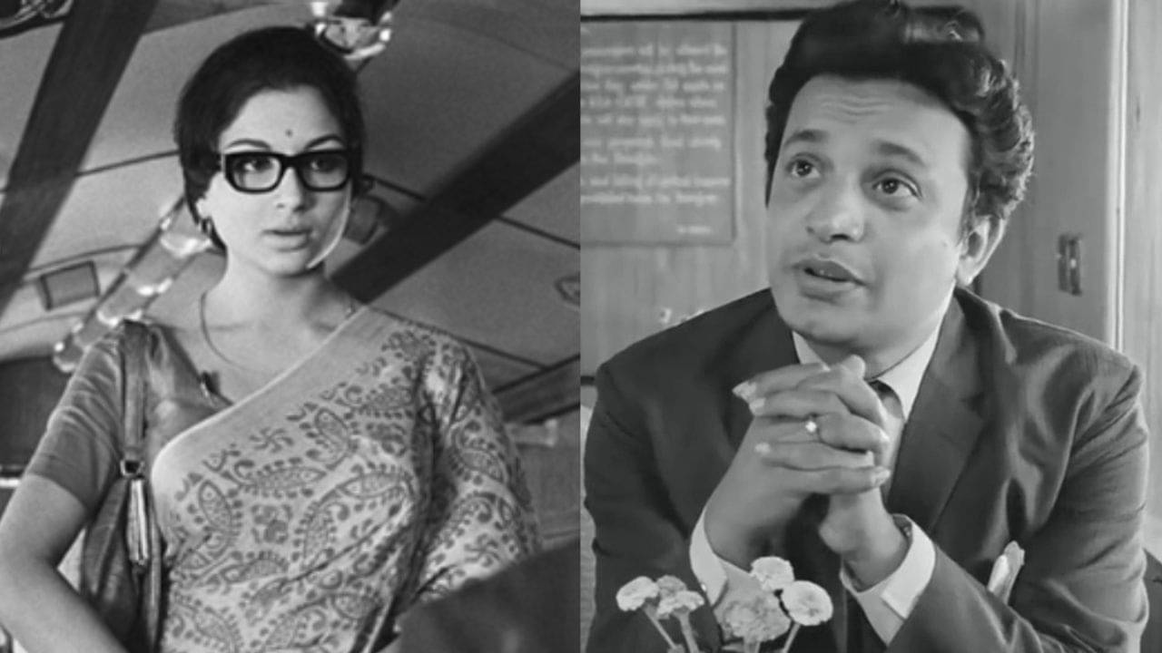 ব্লাউজ থেকে পেনটা খুলে উত্তমের হাতে দিলেন শর্মিলা, চোখ সরালেন না নায়ক! চুপ করে সবটা দেখলেন সত্যজিৎ