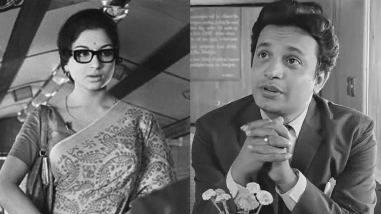 ব্লাউজ থেকে পেনটা খুলে উত্তমের হাতে দিলেন শর্মিলা, চোখ সরালেন না 'নায়ক'! চুপ করে সবটা দেখলেন সত্যজিৎ ব্লাউজ থেকে পেনটা খুলে উত্তমের হাতে দিলেন শর্মিলা, চোখ সরালেন না 'নায়ক'! চুপ করে সবটা দেখলেন সত্যজিৎ