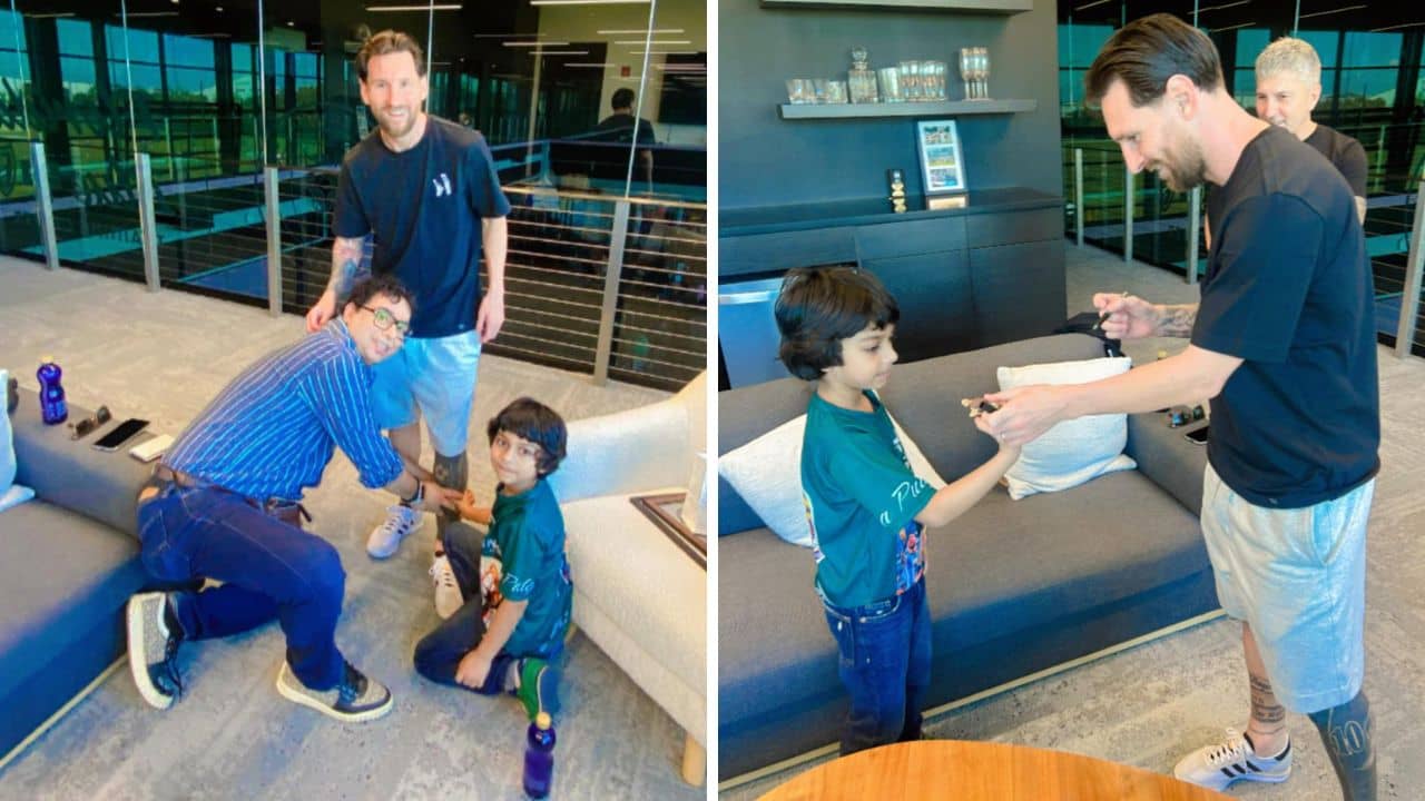 Lionel Messi-Kolkata: লিওনেল মেসির হাতে বিশ্ব বাংলার দার্জিলিং টি, ফের কলকাতায় বিশ্বজয়ী ক্যাপ্টেন!