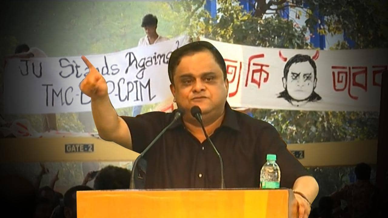 JU Protest: ভিতরে জিন্দাবাদ, বাইরে মুর্দাবাদ, শিক্ষামন্ত্রী ঢুকতেই উত্তাল যাদবপুর! ব্রাত্য বললেন, ‘অ্যাটেনশন সিকার’