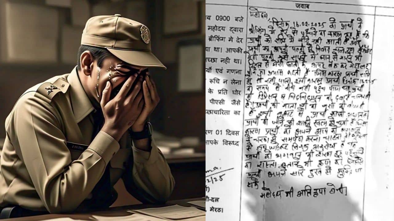 রাতে বউ আমার বুকের উপরে চেপে বসে..., কনস্টেবলের ডিউটিতে লেট আসার কারণ শুনে কান গরম হয়ে গেল গোটা পুলিশ বিভাগের!