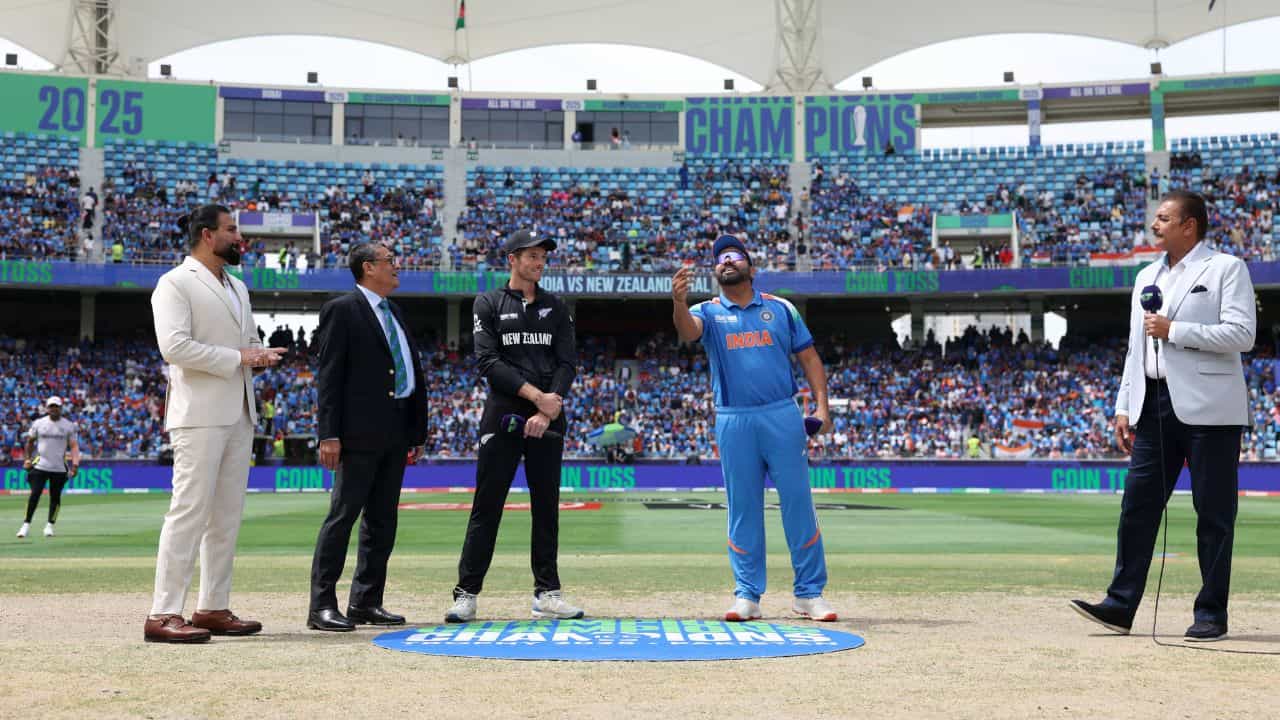 IND vs NZ, CT 2025: মরুশহরে ধুন্ধুমার, টস জিতল কিউয়িরা; মহারাজের কথা রাখলেন রোহিত IND vs NZ, CT 2025: মরুশহরে ধুন্ধুমার, টস জিতল কিউয়িরা; মহারাজের কথা রাখলেন রোহিত