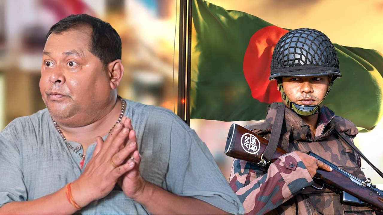 আপনি ইন্ডিয়ায় থাকেন না? প্রশ্ন করেই খরাজকে গাড়ি থেকে নামিয়ে নিয়ে গেল বাংলাদেশ সেনা