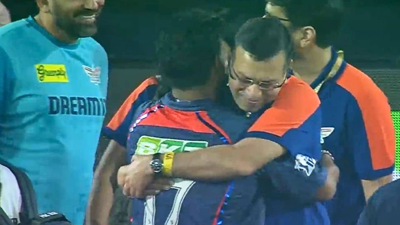 Rishabh Pant-Sanjiv Goenka: অরেঞ্জ আর্মিকে ওড়াতেই ঋষভ পন্থকে জাদু কি ঝাপ্পি সঞ্জীব গোয়েঙ্কার