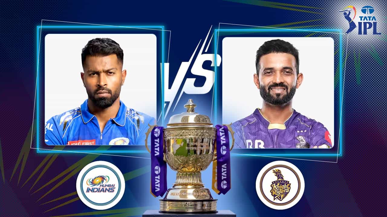 IPL 2025, MI vs KKR, Live Streaming: হারের হ্যাটট্রিক আটকাতে মুম্বইকে হারাতেই হবে কেকেআরকে, কখন-কোথায়-কীভাবে দেখবেন MI vs KKR ম্যাচ? IPL 2025, MI vs KKR, Live Streaming: হারের হ্যাটট্রিক আটকাতে মুম্বইকে হারাতেই হবে কেকেআরকে, কখন-কোথায়-কীভাবে দেখবেন MI vs KKR ম্যাচ?