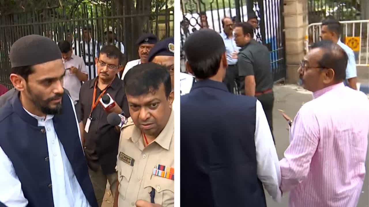 Nawsad Siddique: গাড়ি রাখা নিয়ে পুলিশের সঙ্গে বিবাদ, নওশাদ বললেন, 'ভালবেসে চড় মারলে মানব,গরম দেখালে ছাড়ব না', হাত ধরে নিয়ে গেলেন অরূপ Nawsad Siddique: গাড়ি রাখা নিয়ে পুলিশের সঙ্গে বিবাদ, নওশাদ বললেন, 'ভালবেসে চড় মারলে মানব,গরম দেখালে ছাড়ব না', হাত ধরে নিয়ে গেলেন অরূপ