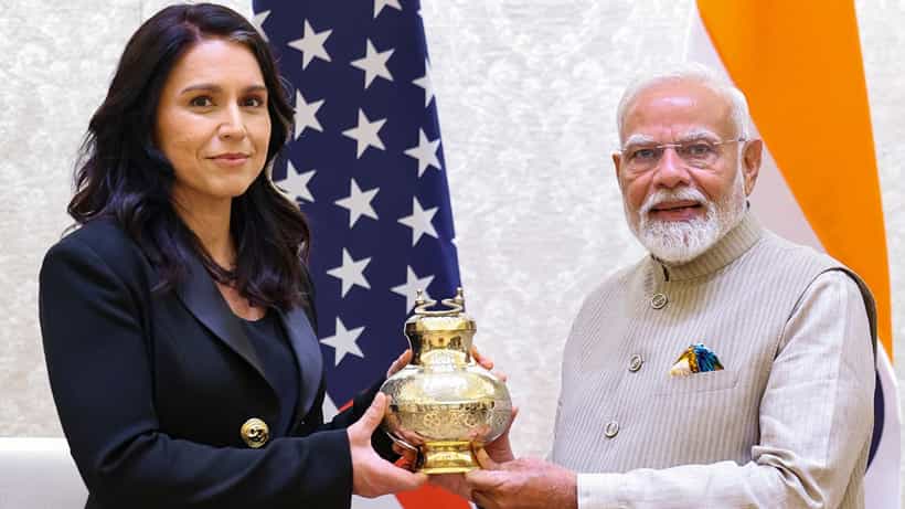 PM Modi: মার্কিন গোয়েন্দা প্রধানকে মহাকুম্ভের গঙ্গাজল, রুদ্রাক্ষের মালা উপহার মোদীর