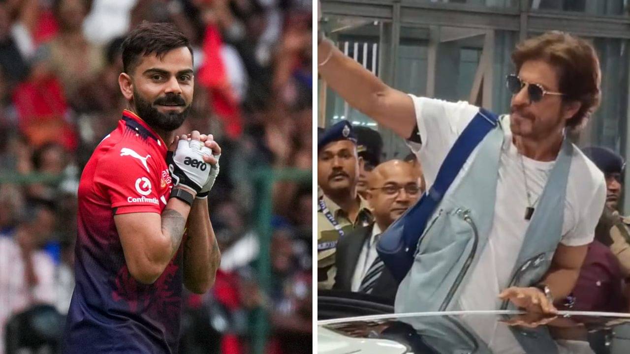 KKR, Shah Rukh Khan: পৌঁছে গেলেন শাহরুখ খান, কিং কোহলির সঙ্গে এ বার কোন ডান্স!