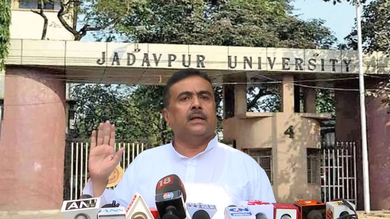 Suvendu Adhikari: যাদবপুর অ্যান্টি ন্যাশনাল হাব, আমার উপর হামলা চালিয়েছিল: শুভেন্দু