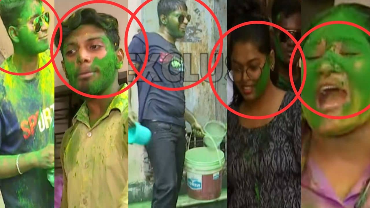 Jogesh Chandra Chaudhuri Law College: মমতার  কলেজে এরা কারা? Tv9 বাংলার মহিলা সাংবাদিকের গায়ে ছুড়ল জল-সঙ্গে রং, ছাড় পেলেন না মহিলা পুলিশও