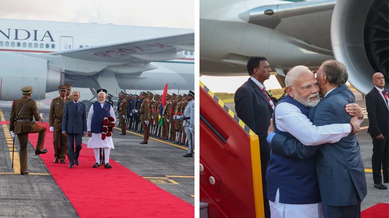 PM Modi in Mauritius: মরিশাসে মোদী, পেলেন সর্বোচ্চ সম্মান! দু'দিনের সফরে রয়েছে ঠাসা কর্মসূচি PM Modi in Mauritius: মরিশাসে মোদী, পেলেন সর্বোচ্চ সম্মান! দু'দিনের সফরে রয়েছে ঠাসা কর্মসূচি