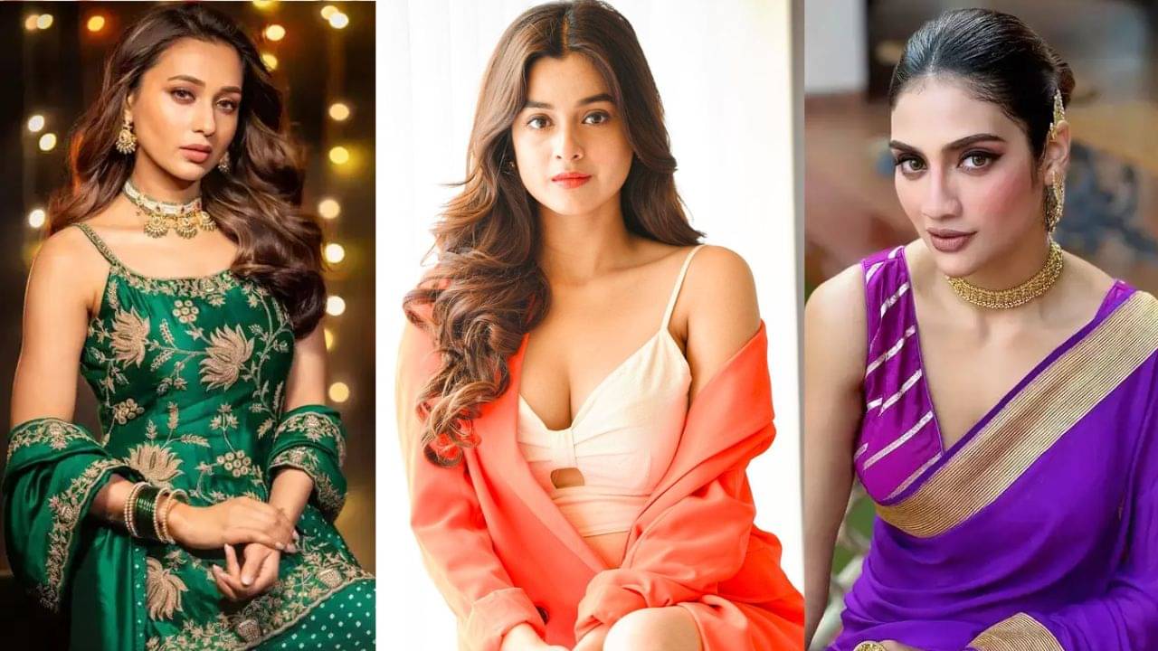 কখনও মিমি, কখনও নুসরত, কখনও দর্শনা..., কোন বাংলাদেশ যোগ জানেন?