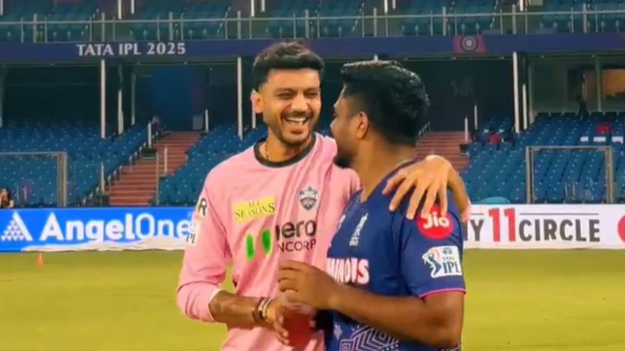 IPL 2025: লভ ইজ ইন দ্য হেয়ার! অক্ষরের চকচকে চুলের রহস্য ফাঁস সঞ্জুর