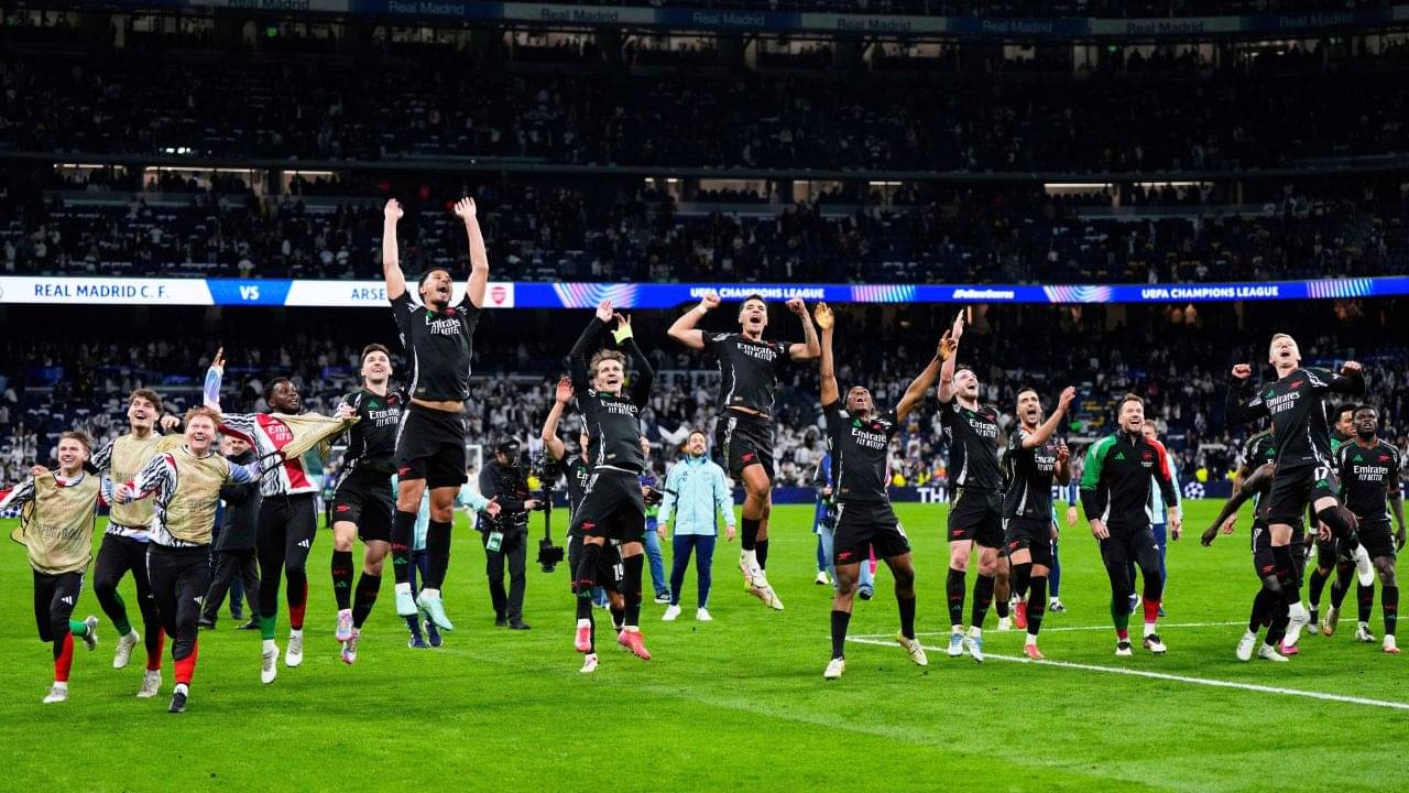 UCL: রিয়াল মাদ্রিদকে উড়িয়ে ১৬ বছর পর চ্যাম্পিয়ন্স লিগের সেমিতে আর্সেনাল