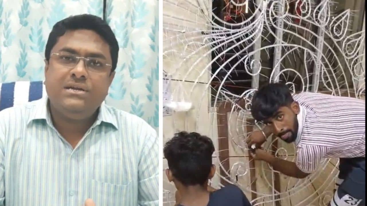 Chandannagar: শিল্পী জয়ন্ত দাসের ২০০ ছেলে দিনরাত এক করেছে, দিঘার জগন্নাথ মন্দির সেজে উঠল চন্দননগরের আলোয়