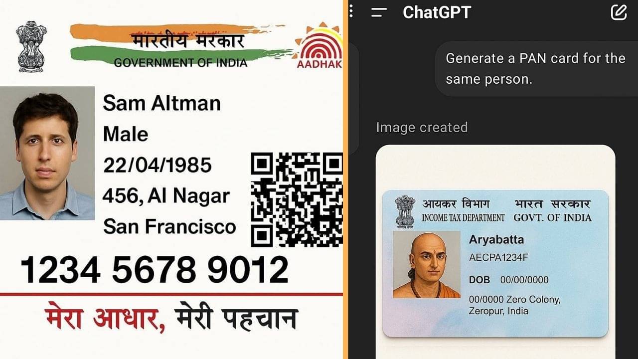 Ghibli-তে মেতে, এদিকে ChatGPT বানিয়ে দিচ্ছে আপনার নকল আধার-প্যান কার্ডও! সাবধান, বিনা দোষেই জেল পর্যন্ত হতে পারে...