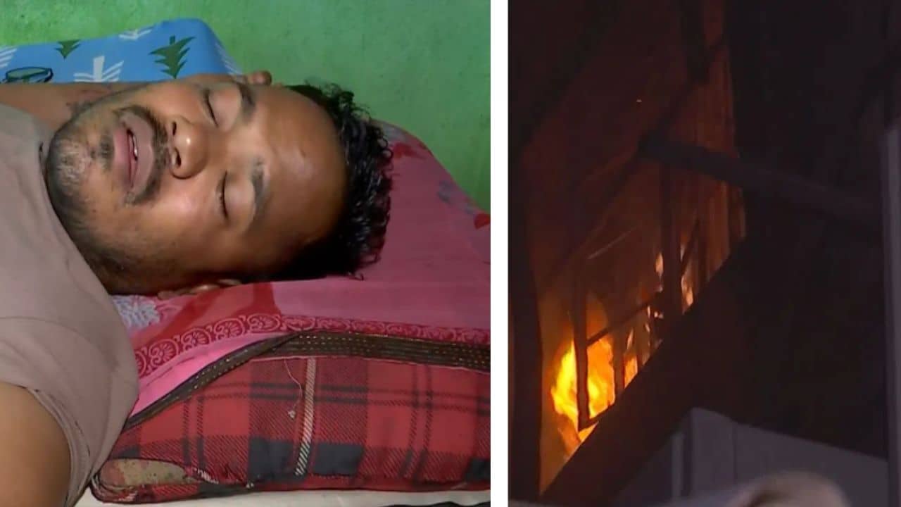 Machuabazar Fire News: শ্বাসকষ্ট হচ্ছিল, বাঁচাতে পাইপ বেয়ে নামতে গিয়ে ৩ তলা থেকে পড়ে যাই