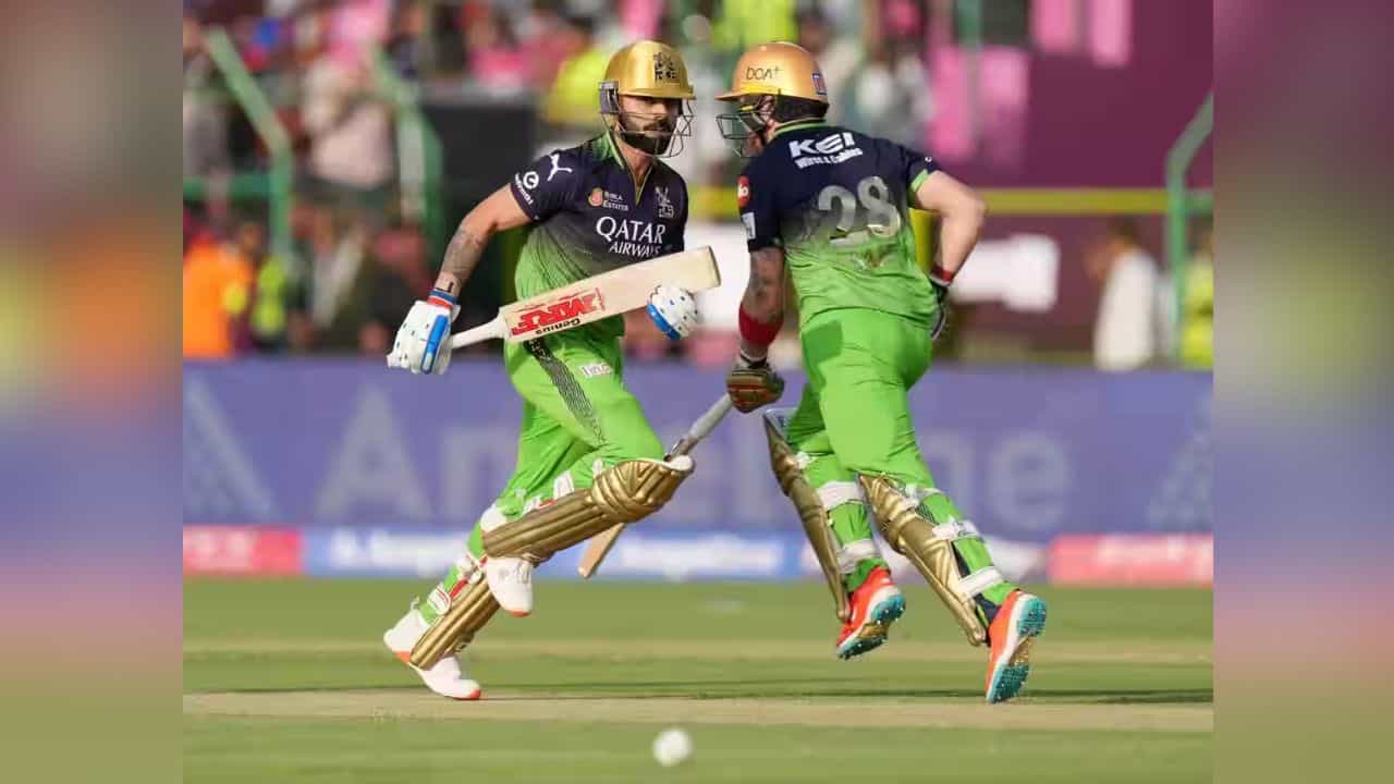 RR vs RCB, IPL 2025 Match Result: বিরাট কোহলির হাফসেঞ্চুরির সেঞ্চুরিতে জয়ের 'গ্রিন সিগন্যাল' আরসিবির RR vs RCB, IPL 2025 Match Result: বিরাট কোহলির হাফসেঞ্চুরির সেঞ্চুরিতে জয়ের 'গ্রিন সিগন্যাল' আরসিবির