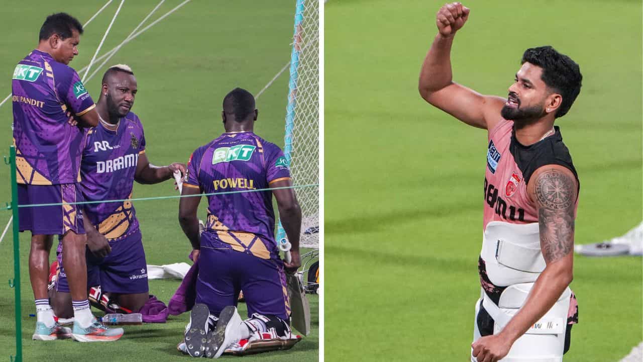 KKR vs PBKS Playing XI IPL 2025: রাসেল ধাঁধায় কেকেআর! শ্রেয়সদের বিরুদ্ধে কী হতে পারে কম্বিনেশন? KKR vs PBKS Playing XI IPL 2025: রাসেল ধাঁধায় কেকেআর! শ্রেয়সদের বিরুদ্ধে কী হতে পারে কম্বিনেশন?
