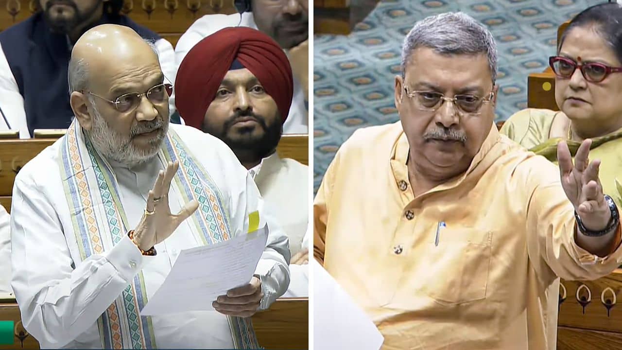 Amit Shah: বাংলার মুসলিমরাও শুনছে..., লোকসভায় বক্তব্যের মাঝে কল্যাণদের বার্তা দিলেন শাহ