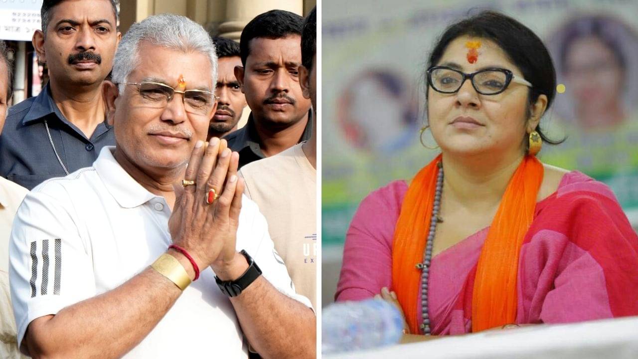 Locket on Dilip: দিলীপ ঘোষের ছকভাঙা বিয়ে নিয়ে কী বললেন লকেট চট্টোপাধ্যায়?