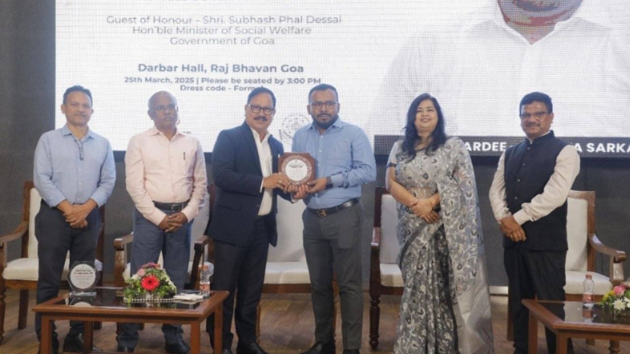 সমাজে গুরুত্বপূর্ণ অবদানের জন্য Recruitment Mantra -এর প্রতিষ্ঠাতা অর্ঘ্য সরকারকে পুরস্কৃত করল গোয়া