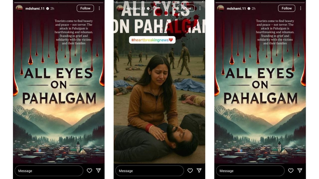 Mohammed Shamis insta post