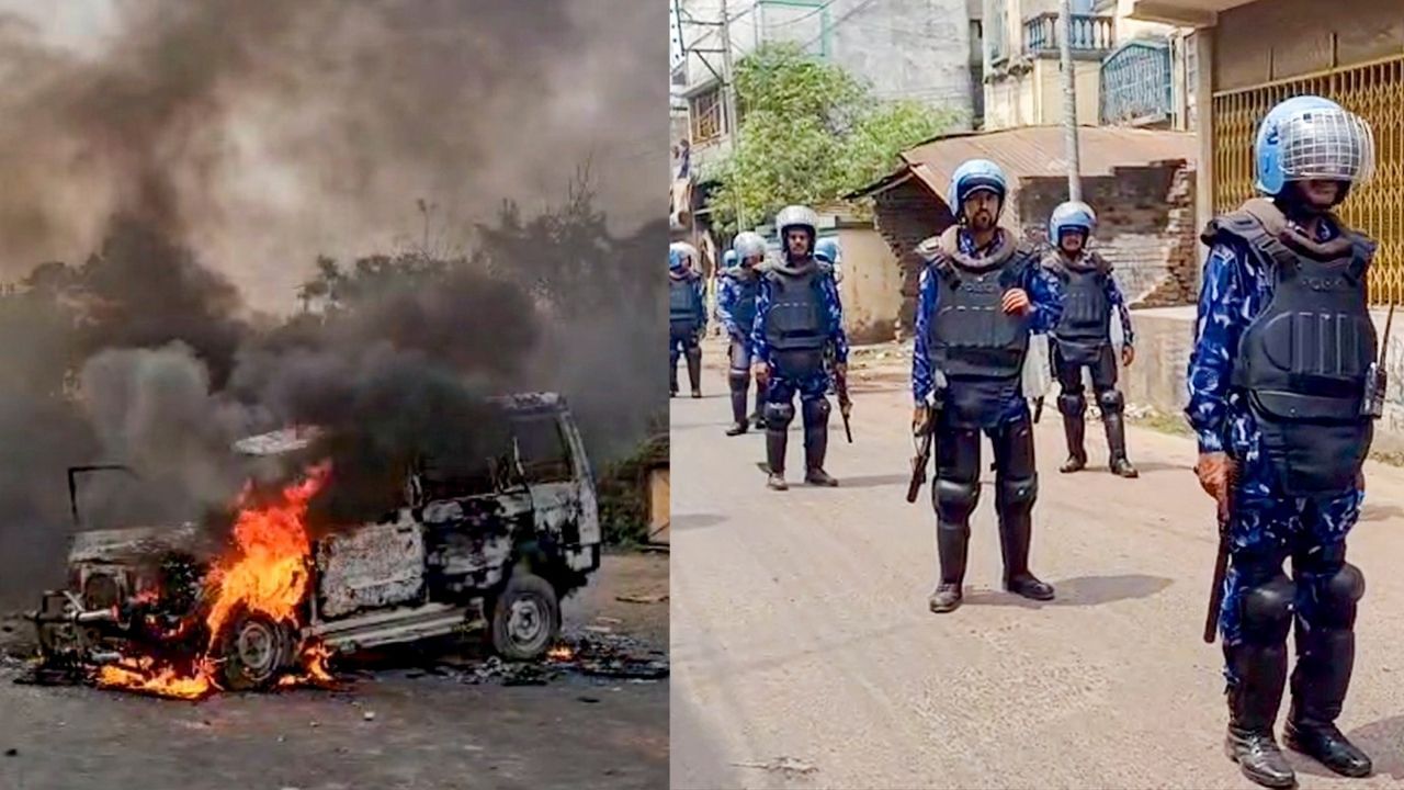 India-Bangladesh: মুর্শিদাবাদের হিংসা নিয়ে চিন্তায় বাংলাদেশ, 'নিজের চরকায় তেল' দিতে বলল ভারত India-Bangladesh: মুর্শিদাবাদের হিংসা নিয়ে চিন্তায় বাংলাদেশ, 'নিজের চরকায় তেল' দিতে বলল ভারত