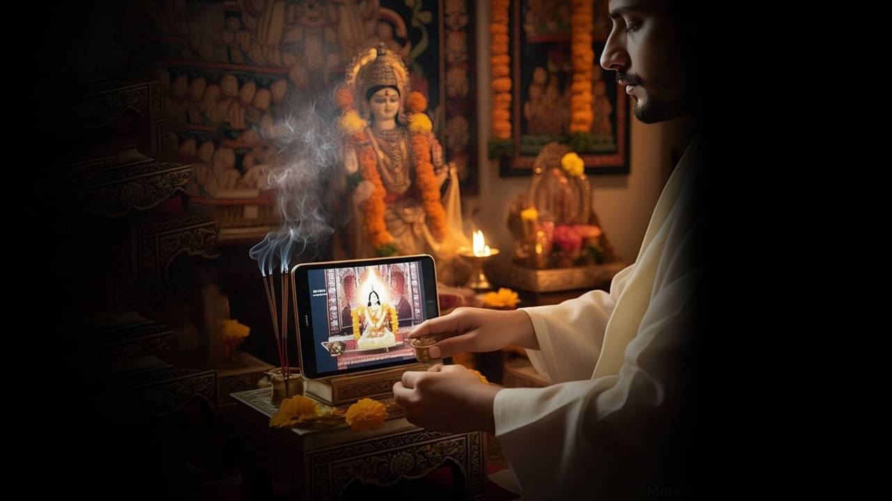 VIDEO: এভাবে অনলাইনে ধূপ দিয়ে ঠাকুর পুজো করবেন নাকি!