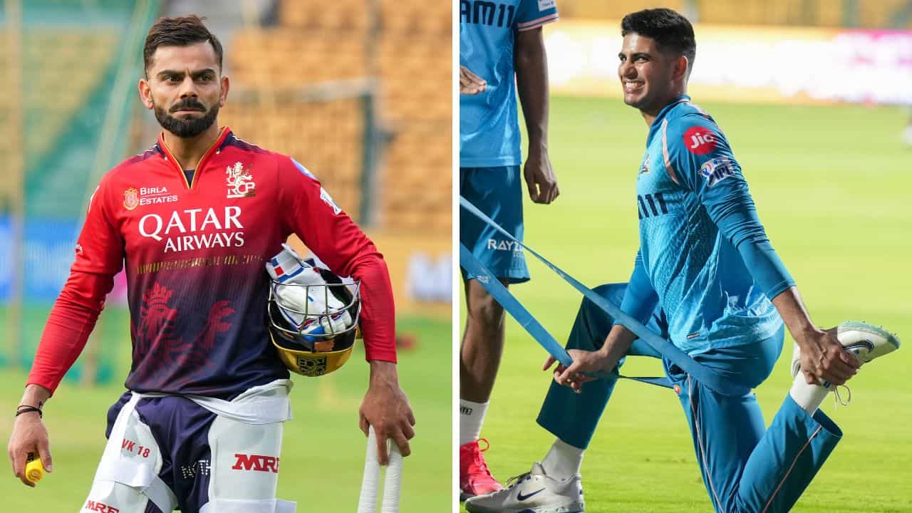 RCB vs GT Playing XI IPL 2025: কিং বনাম প্রিন্স! বেঙ্গালুরুতে রোমাঞ্চকর লড়াই? কম্বিনেশন যা হতে পারে... RCB vs GT Playing XI IPL 2025: কিং বনাম প্রিন্স! বেঙ্গালুরুতে রোমাঞ্চকর লড়াই? কম্বিনেশন যা হতে পারে...