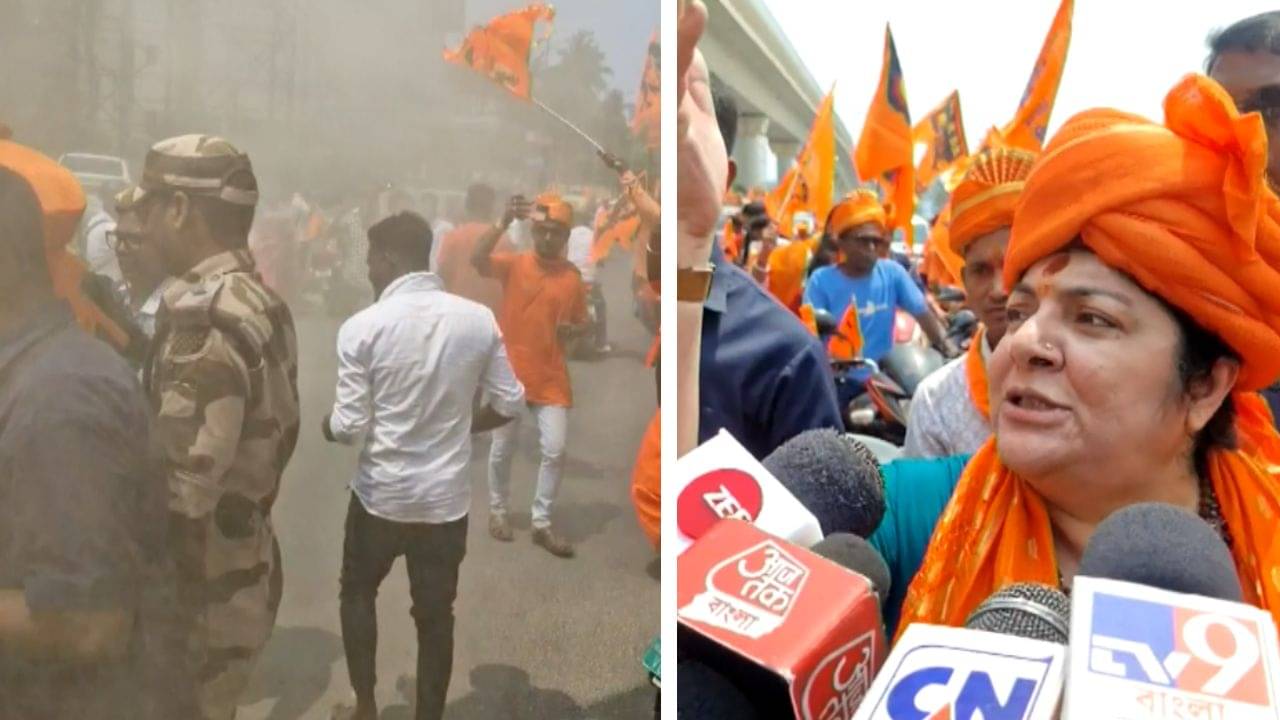 Ram Navami: কেষ্টপুরে রাম-নবমীর শোভাযাত্রা আটকাল পুলিশ, লকেটের সঙ্গে তুমুল কথা-কাটাকাটি